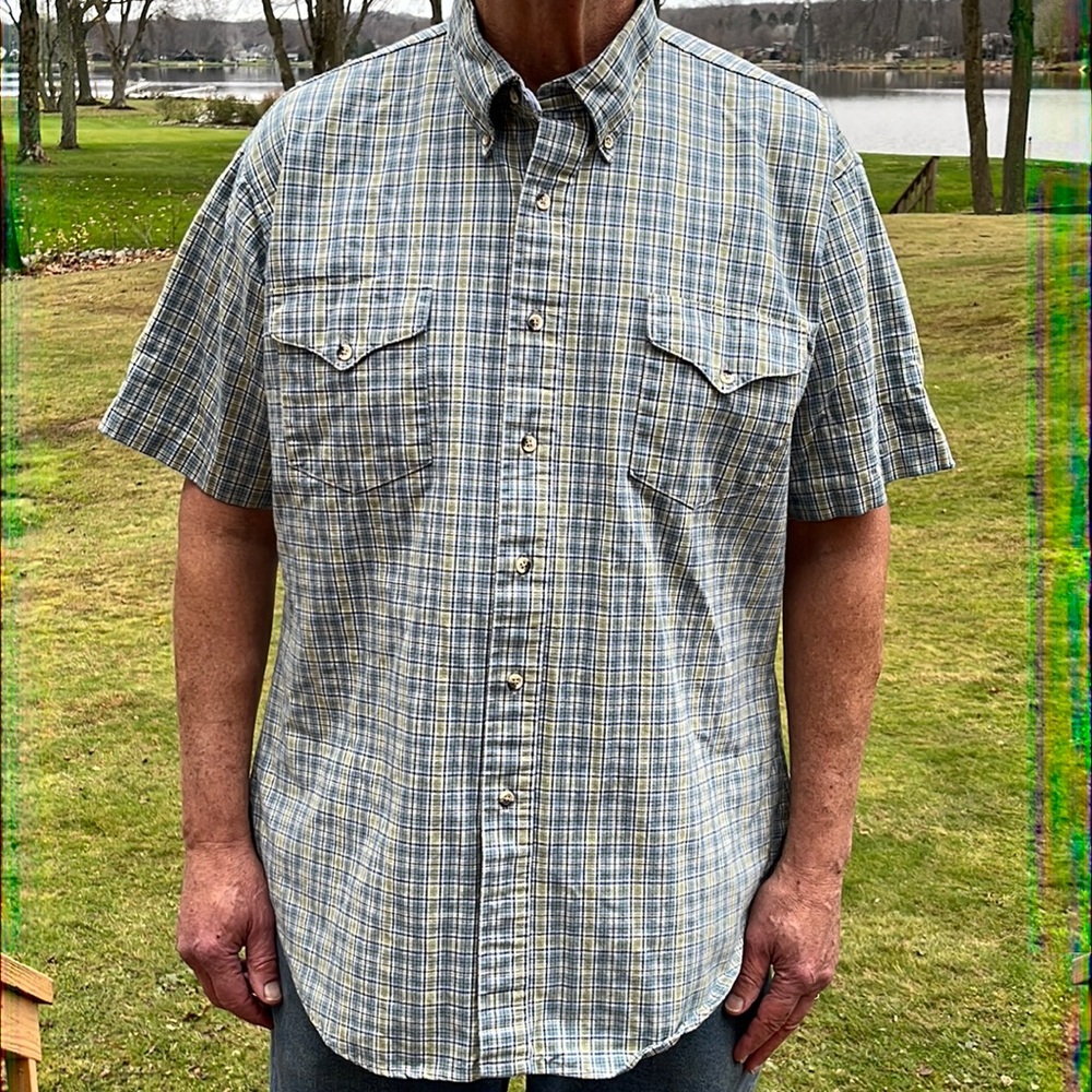 Old El Paso Shirt Works great plaid & weight XL
